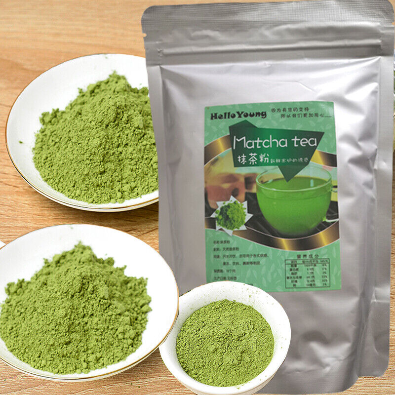 Premium 500g China Matcha Grüntee Pulver 100% natürliche Bio Abnehmen Matcha 抹茶粉 Secondary image