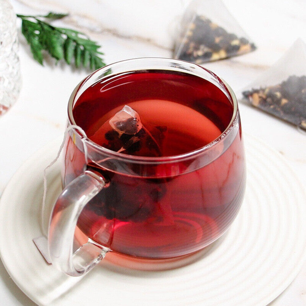 Five Black Herbal Tea Black Rice Beans Mulberry Goji Natural Energy Blend Secondary image