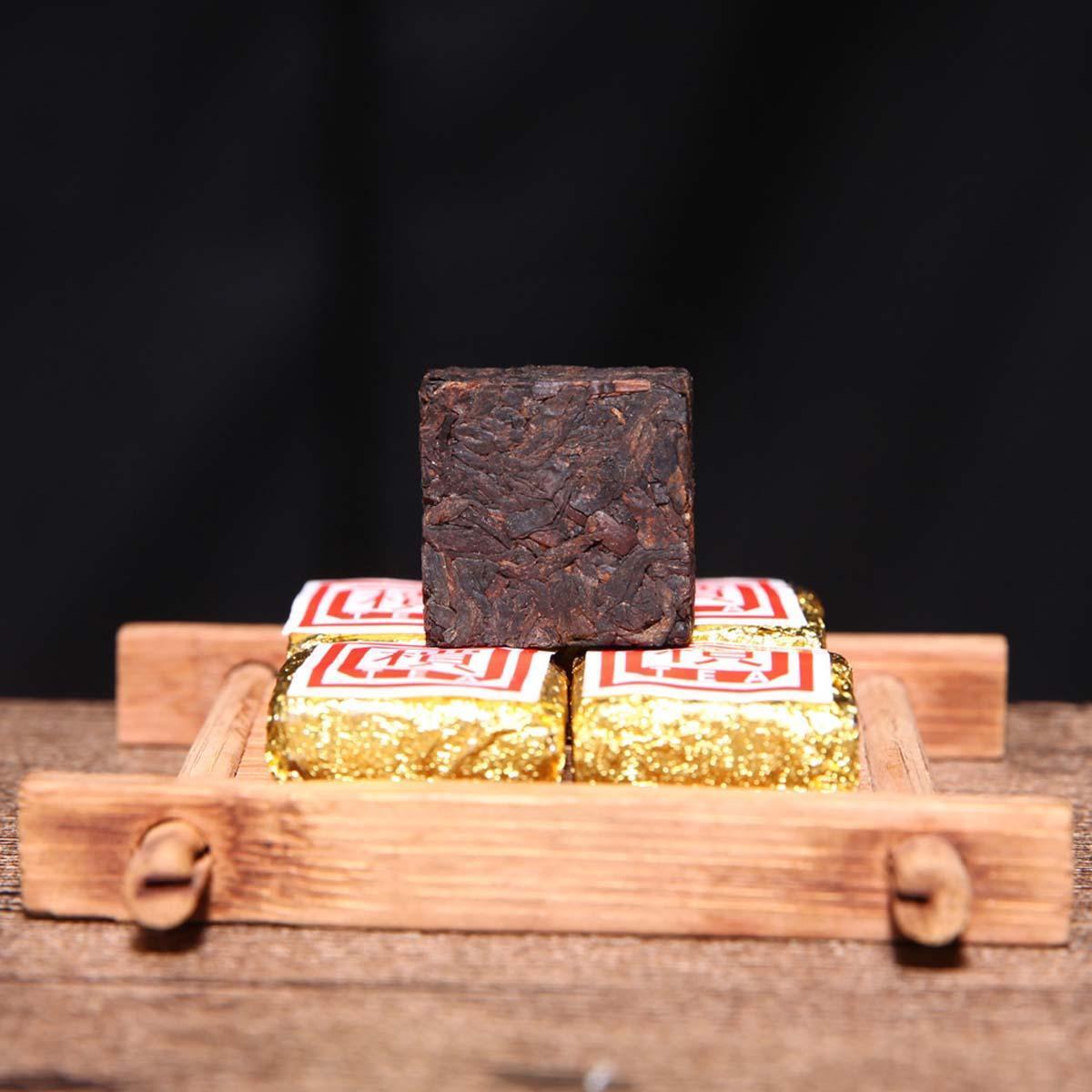 Ripe Puerh Tea Yunnan Bulk Bohai Square Puer Tea 50g-500g 1Pc/Cup Mini Brick Tea