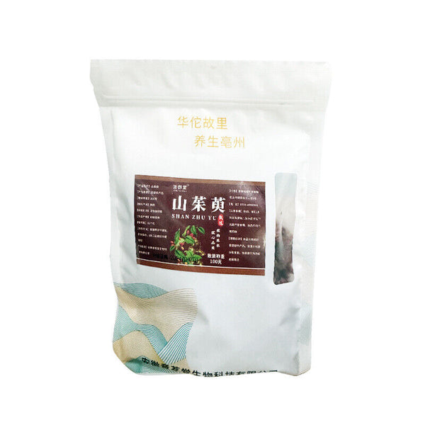 Natural health drink without additives, dried Cornus officinalis herbal tea