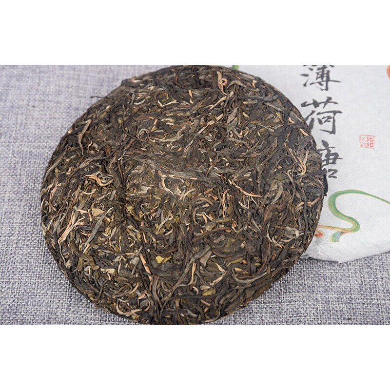 Cake Tea 357g/12.59oz Organic Green Tea Yiwu Spring Tea Beneficial Health Tea