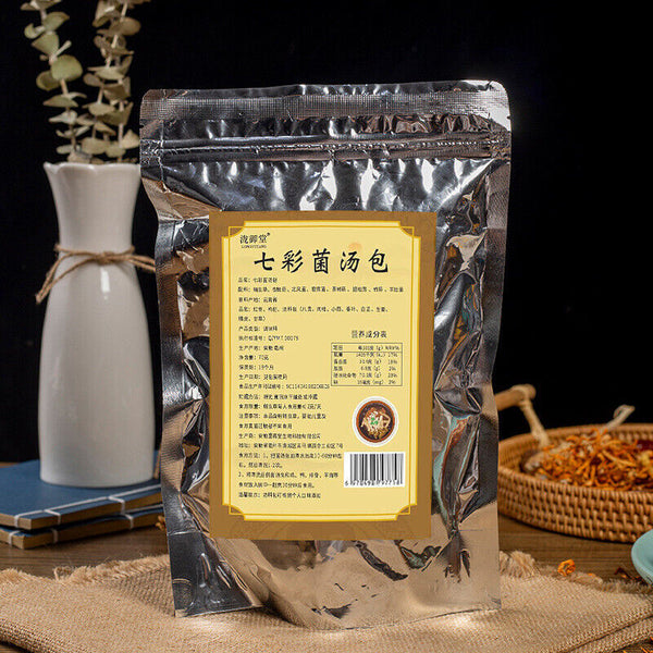 7 Color Mushroom Soup Pack 70g Dried Mixed Mushrooms for Broth Ready to Ship