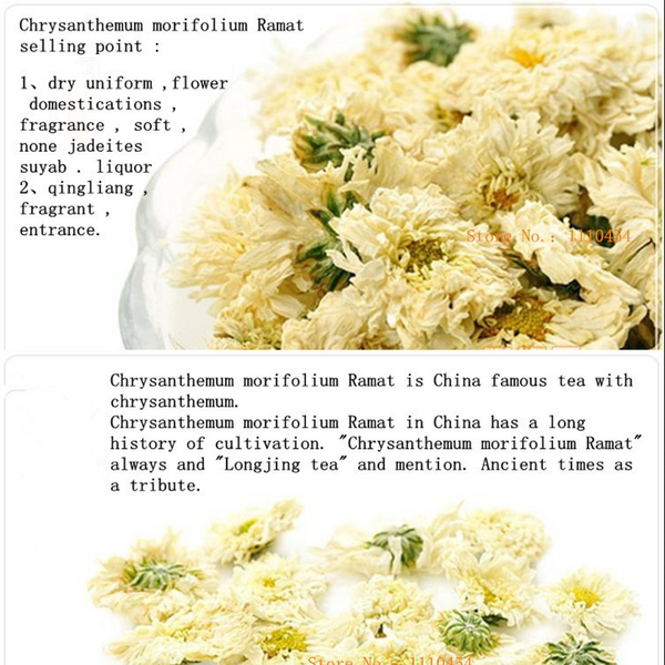 50g 50g Top-Grade Chinese Herbal Chrysanthemum Tea  Flower Scented