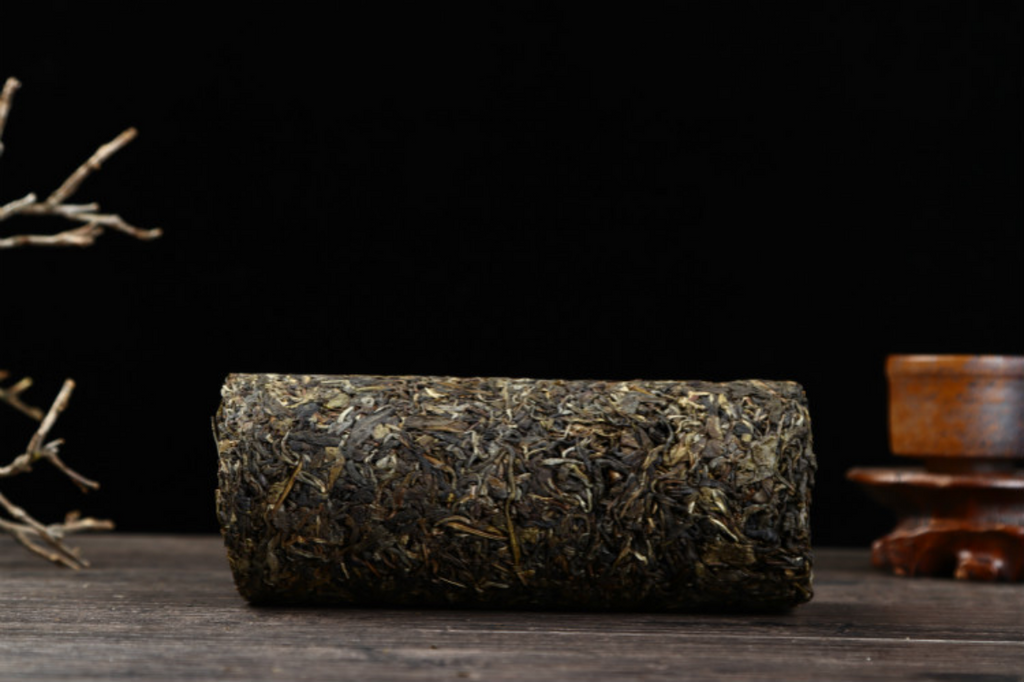 HelloYoung 500g Yunnan Pu'er Tea Icelandic Small Dragon Column Mini Bamboo Tube Raw Tea