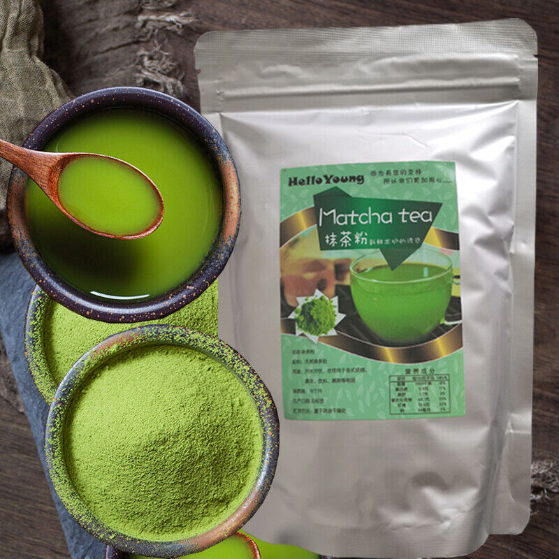 Bio Matcha Grünteepulver Gewichtsverlust Reines Premium Lattes Smoothies Backen
