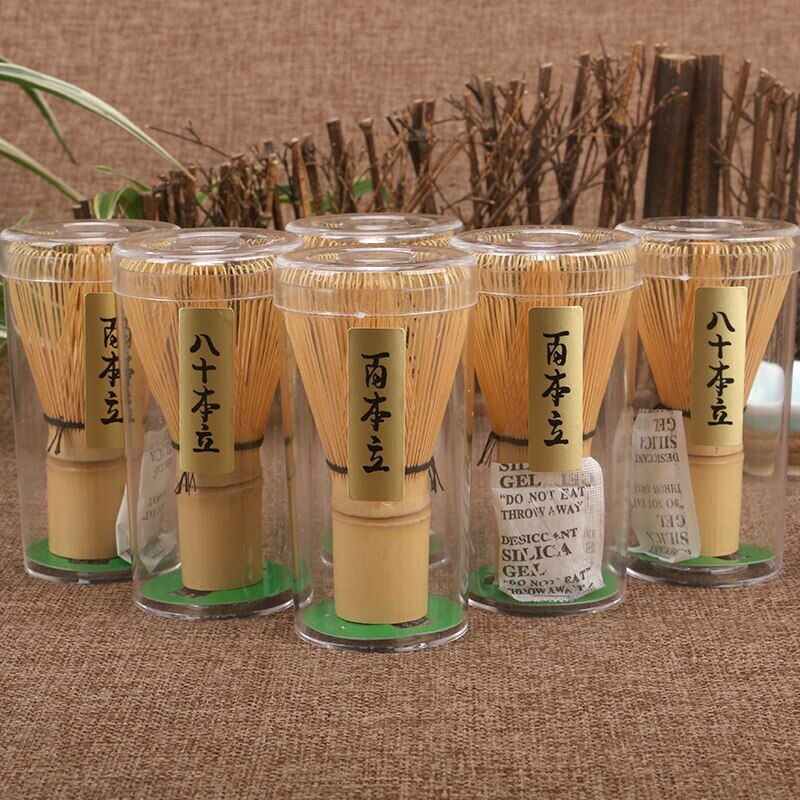 Brushes Tea Tools Bamboo Tea Brush Matcha Powder Whisk Coffee Green Tool Grinder