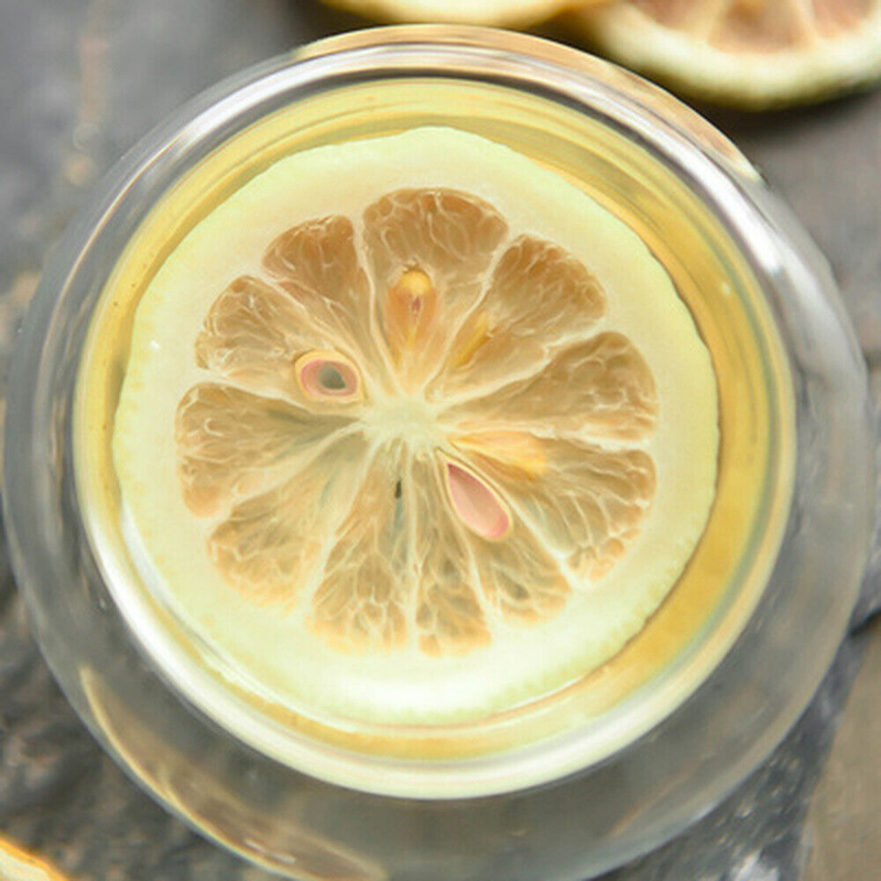 HelloYoung Natural Dried Lemon Slices Yellow Fragrance Fall Hem Fat Herbal Tea