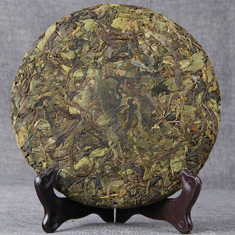 357g Pu'er Raw Tea Wuzhai Golden Leaves Puerh Shengcha Cake Yunnan Pu-erh Tea Secondary image