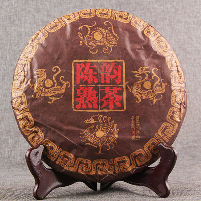 Top Chinese Pu-Erh Tea Yunnan Menghai Chen Yun Ripe Pu'er Tea Health Drink357g