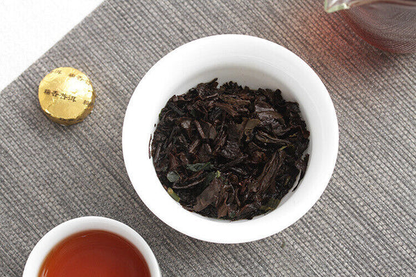HelloYoung 500g Pu-erh Tea Aged Pu-erh Ripe Tea Glutinous Aroma Small Golden Tuo (RX)