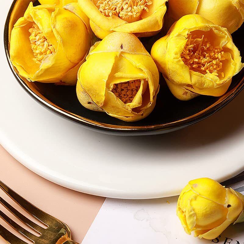 Golden Camellia Authentic Camellia Tea Fangcheng Specialty Flower Tea 3.53oz金花茶