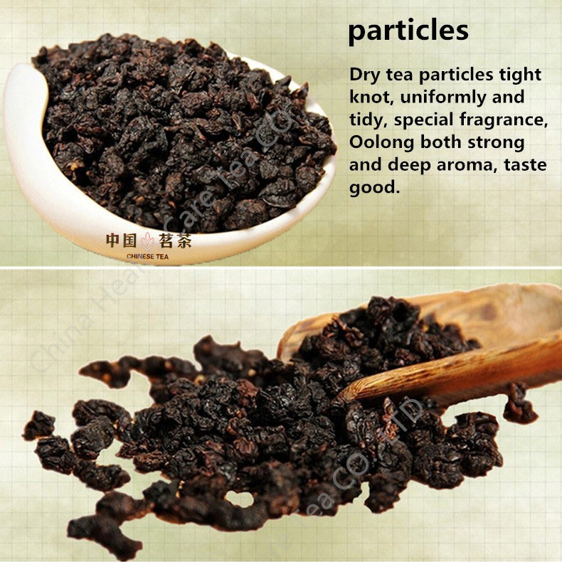 125g Fresh Natural China Oil Cut Black Oolong Tea Slimming Baked Tea Health Care Secondary image