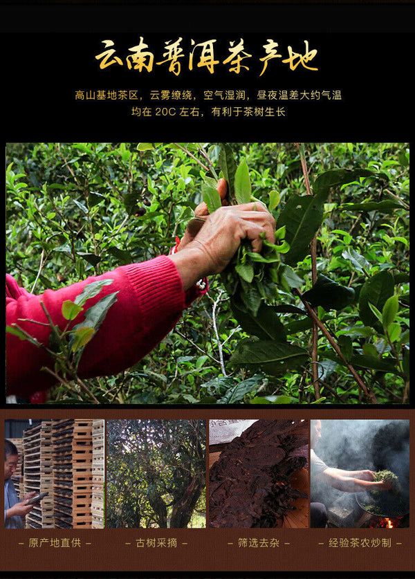 Pu'er Tea Cake Ripe Pu Pu-erh Ripe Tea Cake Pu'er Ripe Tea 357g