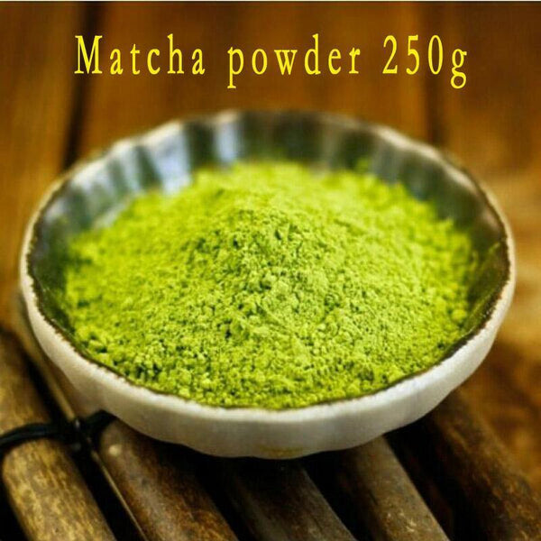 HelloYoung New Matcha Powder Portable 100% Pure Green Tea Matcha Powder Tea Bags 250g