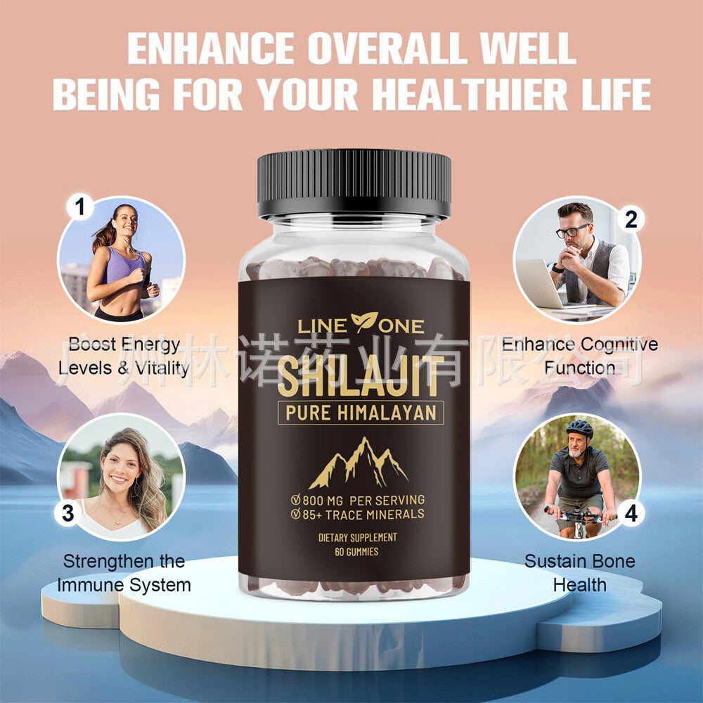 SHilajit Pure Himalayan Gummies-800mg High Ptency|60 Count Secondary image