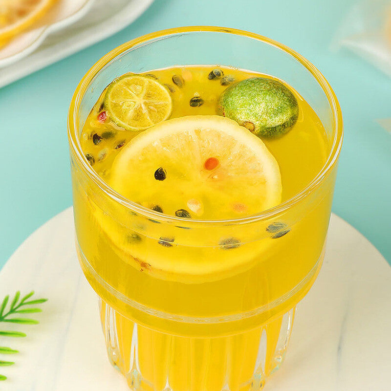 Green Tangerine Lemon Passion Fruit Tea Summer Cold Brew Fruit Tea Main image