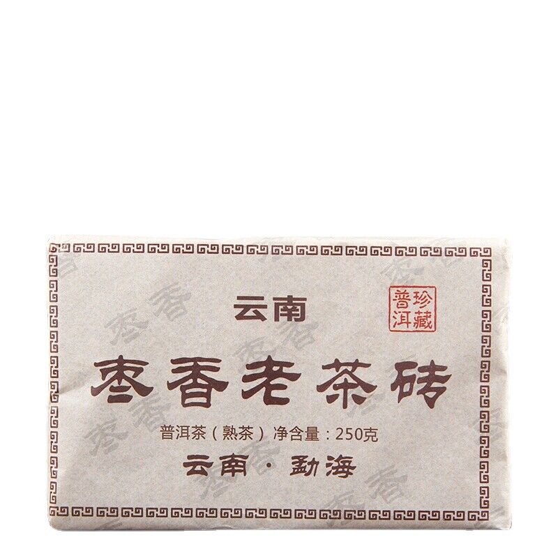 HelloYoung Puerh Tea Ripe Tea Brick Tea Date Fragrant Brick Big Leaf Old Tea Tea Main image