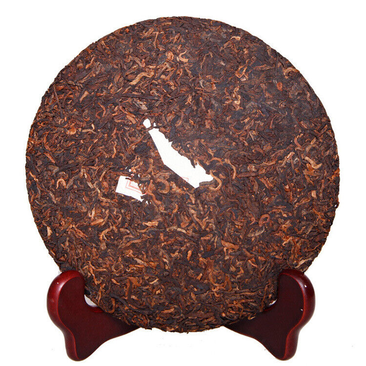 Yunnan Qizi Cake Tea Pu'er Ripe Tea Pu'er Ripe Tea Menghai Jinya 357g