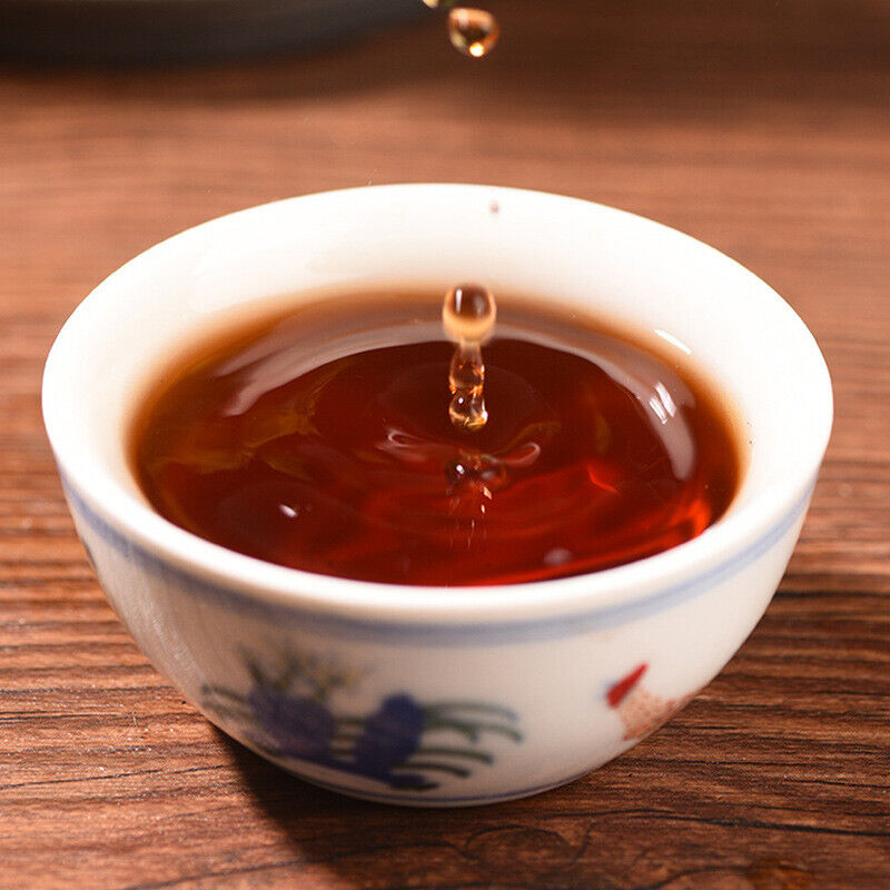 HelloYoung 30g Small Can of Crushed Silver Tea Fossilized Ripe Pu-erh Tea Ripe Tea 糯米香特级茶叶