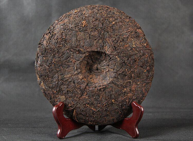 Pu'er Tea Old Pu'er Cake Five Year Menghai Dry Warehouse Qizi Cake 357g Ripe Tea