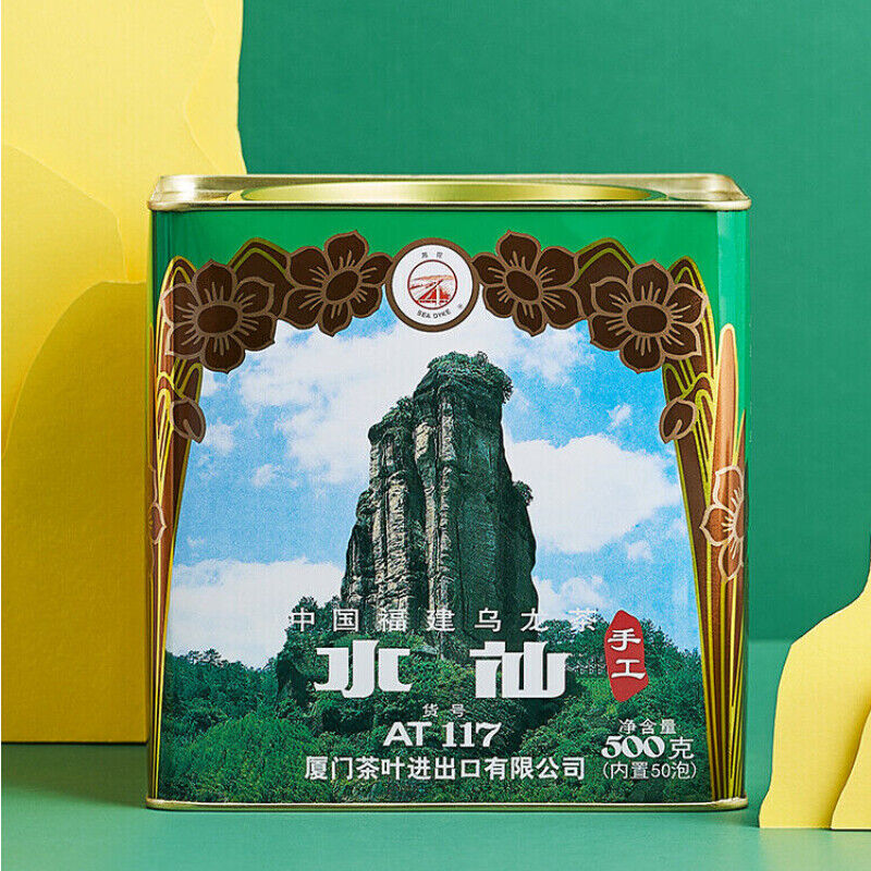 500g Top Shui Xian China Fujian Shui Hsien Oolong Tea High Quality Complete Tin