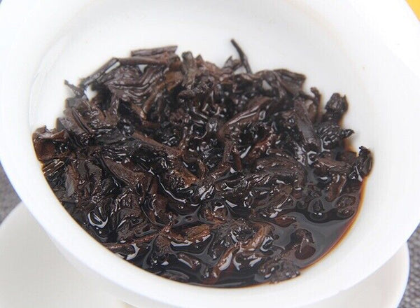 Ripe Puer Tea Cake Fermented Puerh Cha Bing Menghai Cheng Xiang 357g/12.59oz