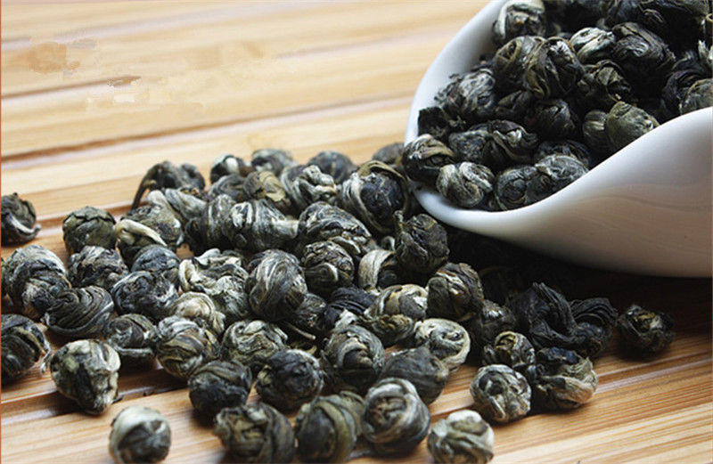 Top Jasmine Flower Green Tea Oragnic Jasmine Dragon Pearl Tea Healthy 250g/8.8oz