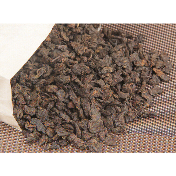 HelloYoung 800g Yunnan Puerh Tea Ripe Tea Brick Menghai Organic Ancient Tree Old Tea Head