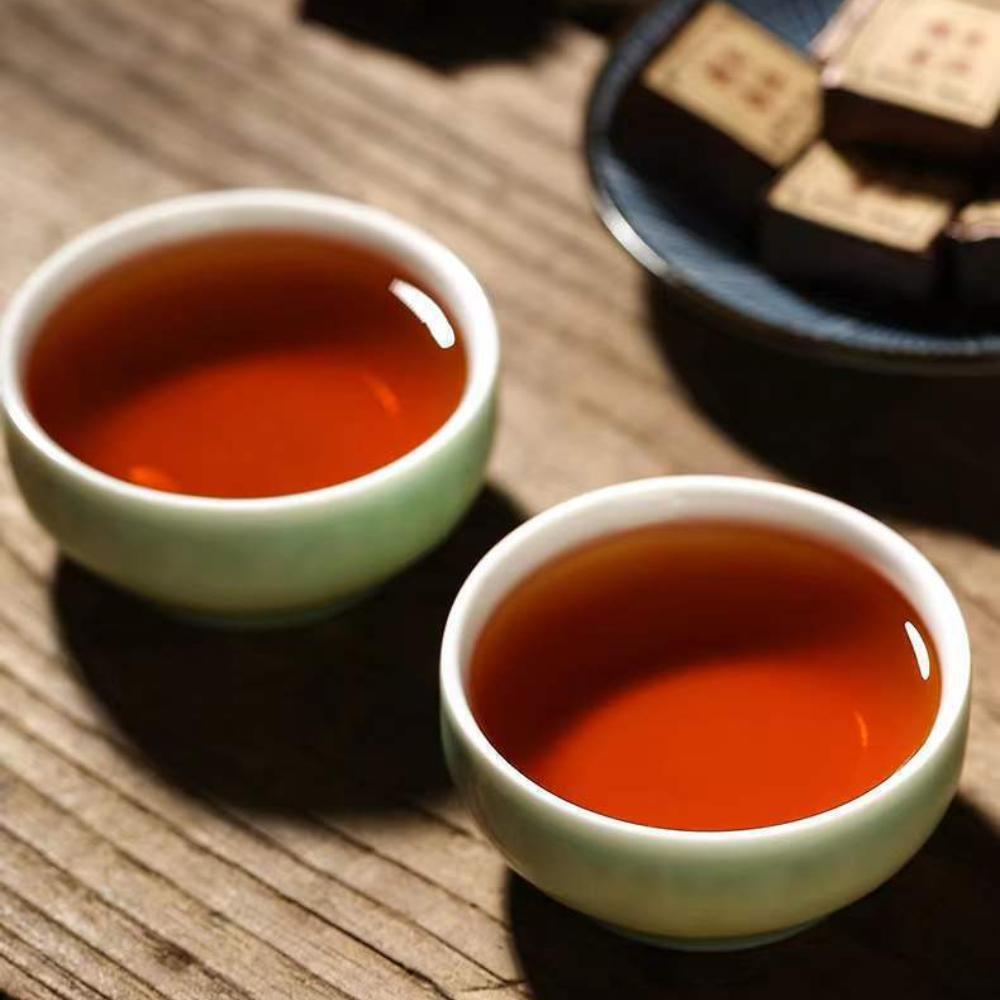 500g Premium Mini Tea Brick Aged Glutinous Rice Fragrant Ripe Pu'er Xiaotuo Tea