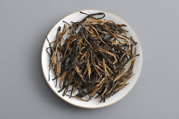 HelloYoung 500g Yunnan Dian Hong JD58 raw material Pine needles One bud one leaf (No.1)