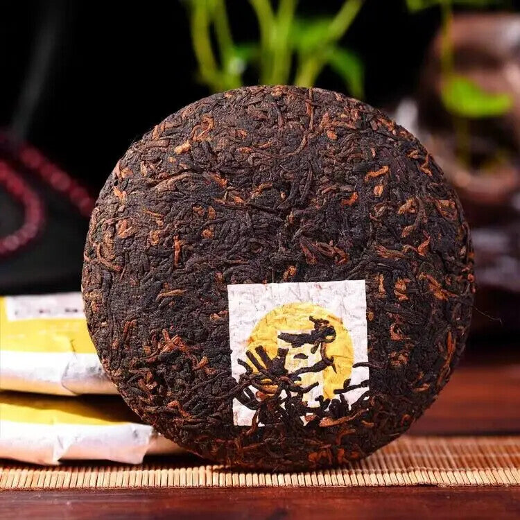 Chinese Fermented Mini Pu-erh Cake 100g Ripe Tea Menghai Royal Cooked Tea Cake