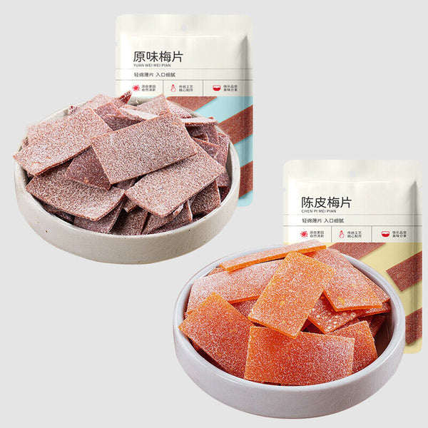Japanese Style Plum Slices Natural Flavor Snacks Small Pack