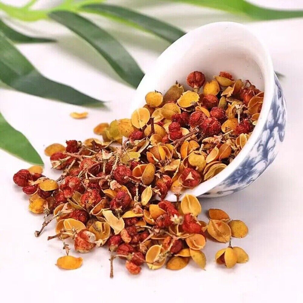Violet flower and happy flower dried poplar tea Main image