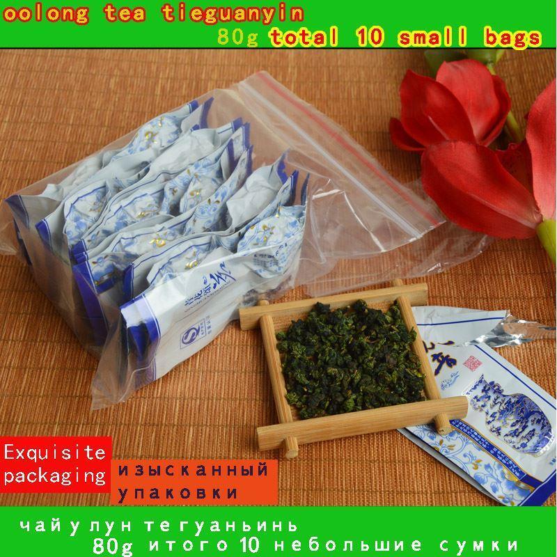 Top Grade Oolong Tea Vacuum TieGuanYin Tea Organic Natural Health Care 80g Secondary image