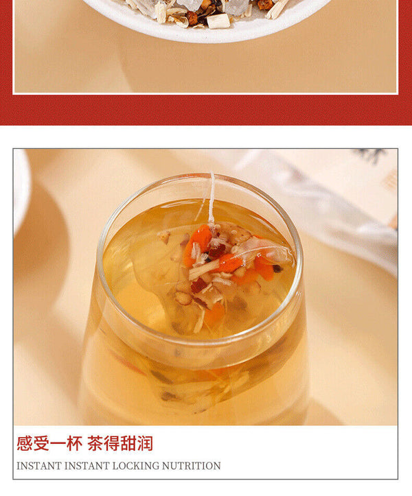 HelloYoung Small Hanging Pear Soup Red Dates Umeboshi Lily Snow Pear Wolfberry Tea Bag 300g