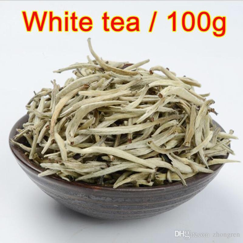 HelloYoung Bai Hao Ying Zhen White Tea Baihaoyinzhen Silver Needle Tea Natural Organic 100g Main image