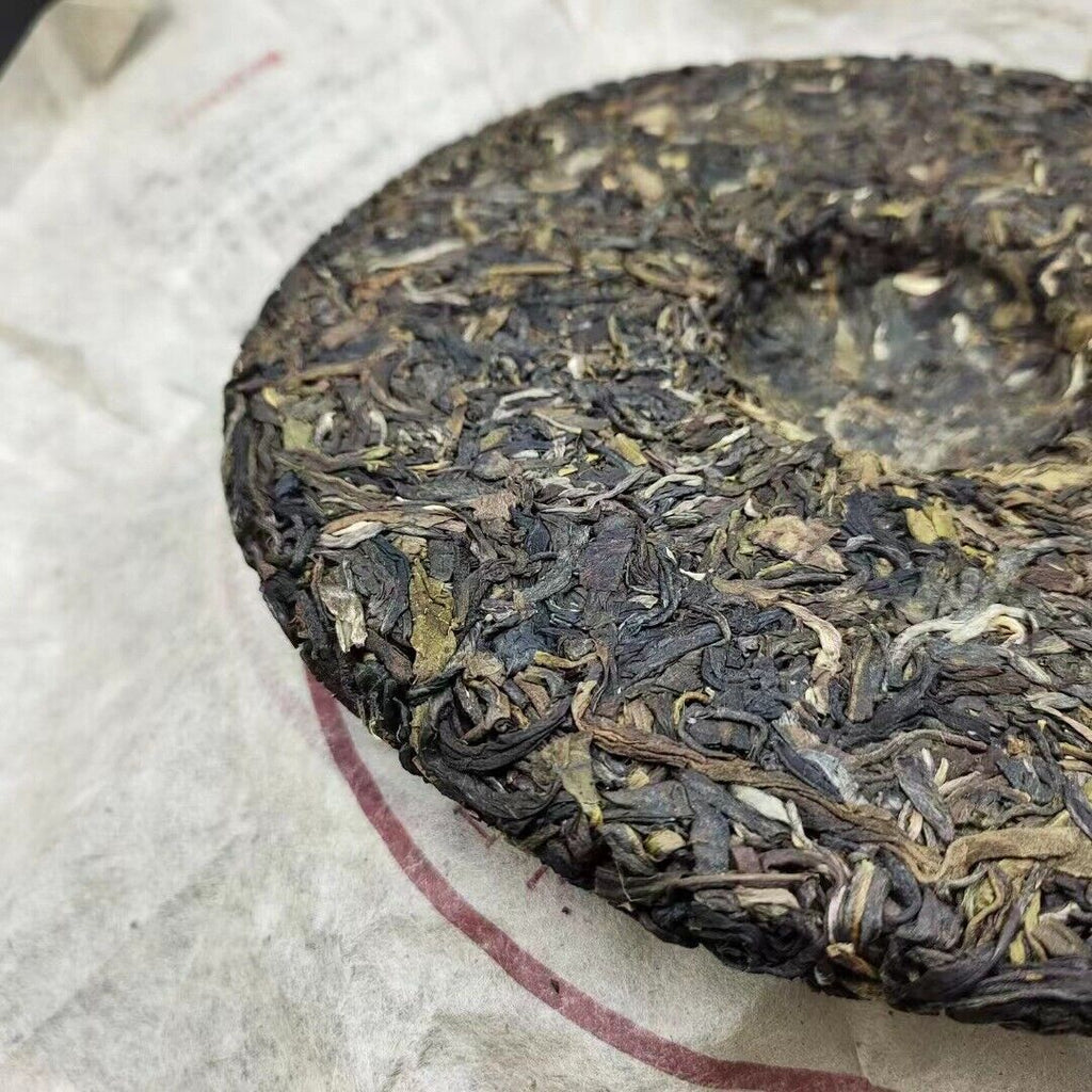 HelloYoung Yunnan Tea Banzhang Peacock Collector's Edition Ancient Pu'er Tea 357g Cake Tea