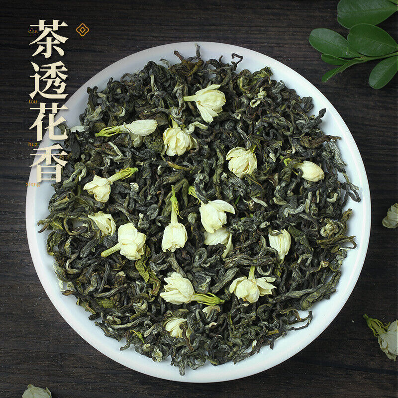 Organic Jasmine Green Tea Strong Aroma Jasmine Tip Bud Tea New Tea 110g Main image