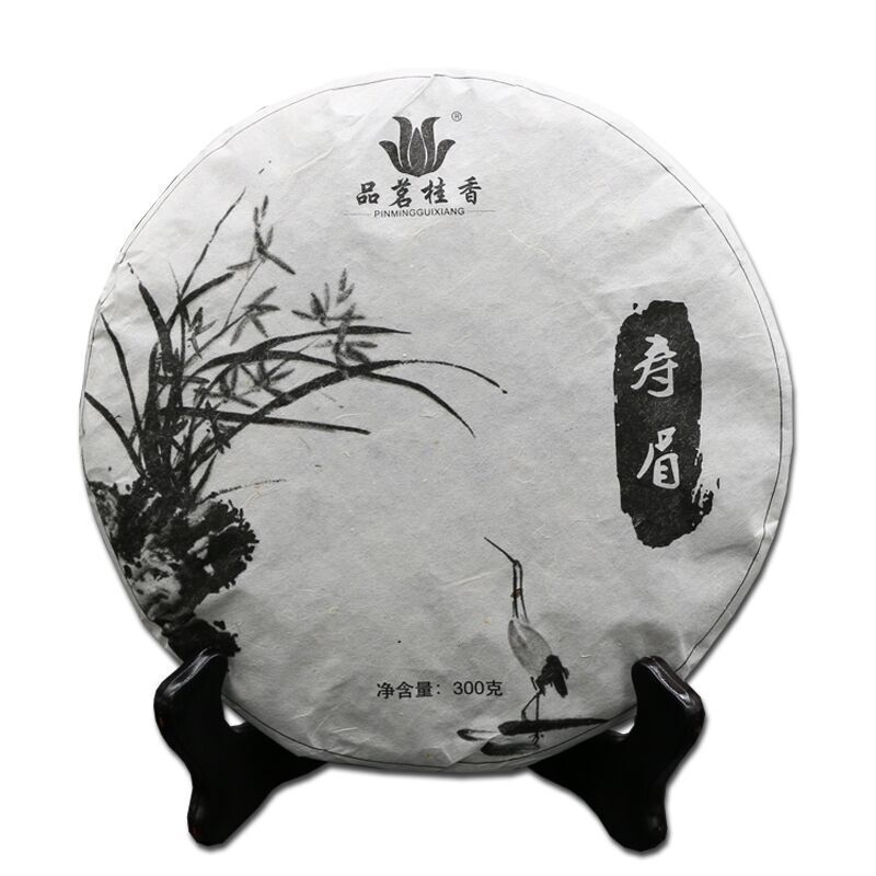 HelloYoung 300g Organic Fuding Gong Mei Tribute Eyebrow High Mountain White Tea Shou Mei Main image