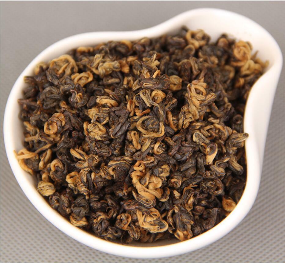 HelloYoung Loose Leaf Dian Hong Black Tea Yunnan Golden Snail Bud "JingLuoYa" Chinese Tea Main image