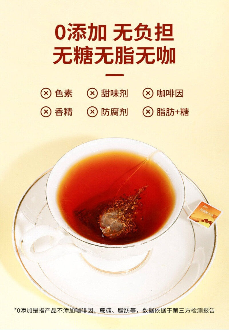 Rooibos Tea Caffeine-Free, Convenient Triangle Bags, South African Blend