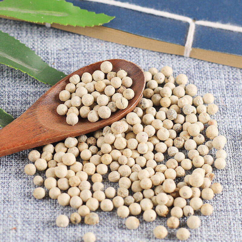 HelloYoung Chinese Herbs Cooking Materials Baihujiaoli White Pepper 250g/500g 白胡椒粒 Secondary image