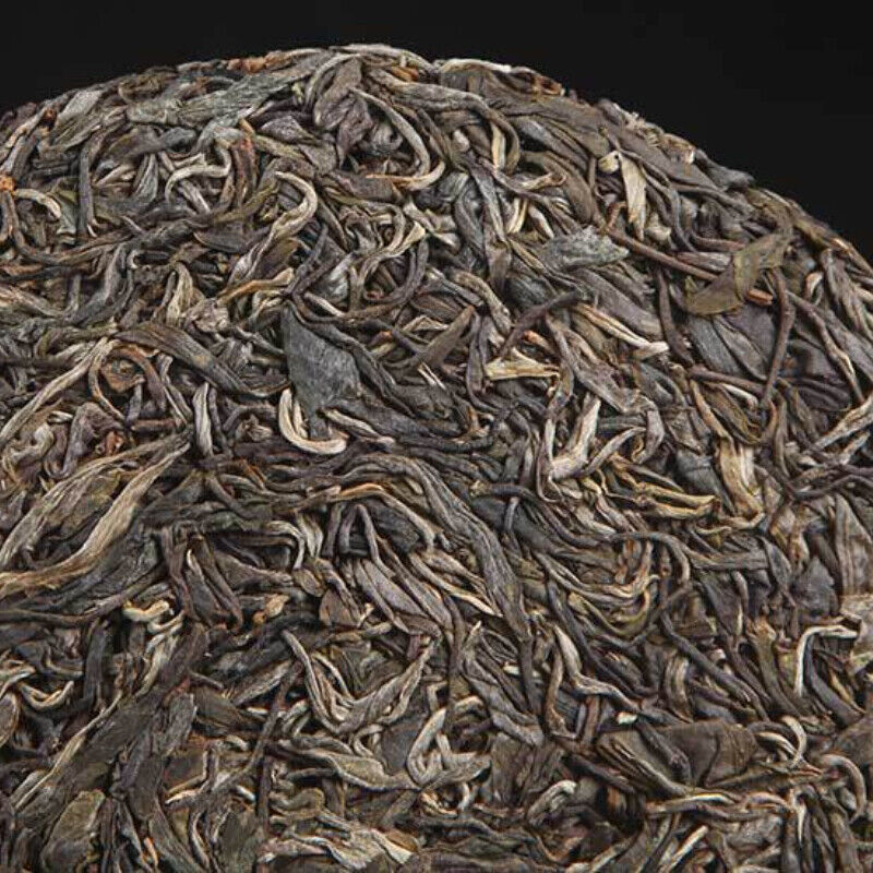 HelloYoung 357g High Quality Cha Tea Yunnan Yiwu Top Ancient Tree Pu'er Tea Cake 易武古树