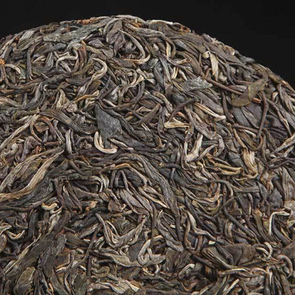 HelloYoung 357g High Quality Cha Tea Yunnan Yiwu Top Ancient Tree Pu'er Tea Cake 易武古树