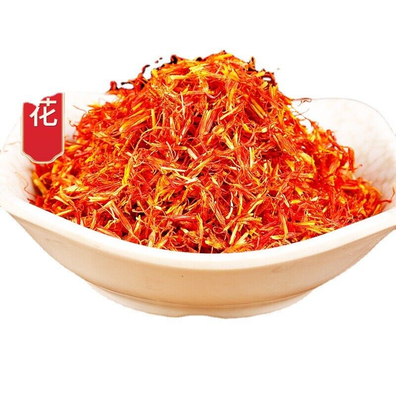 HelloYoung New Saffron Herbal Medicine Grass Saffron Foot Bath Foot Soak 500g
