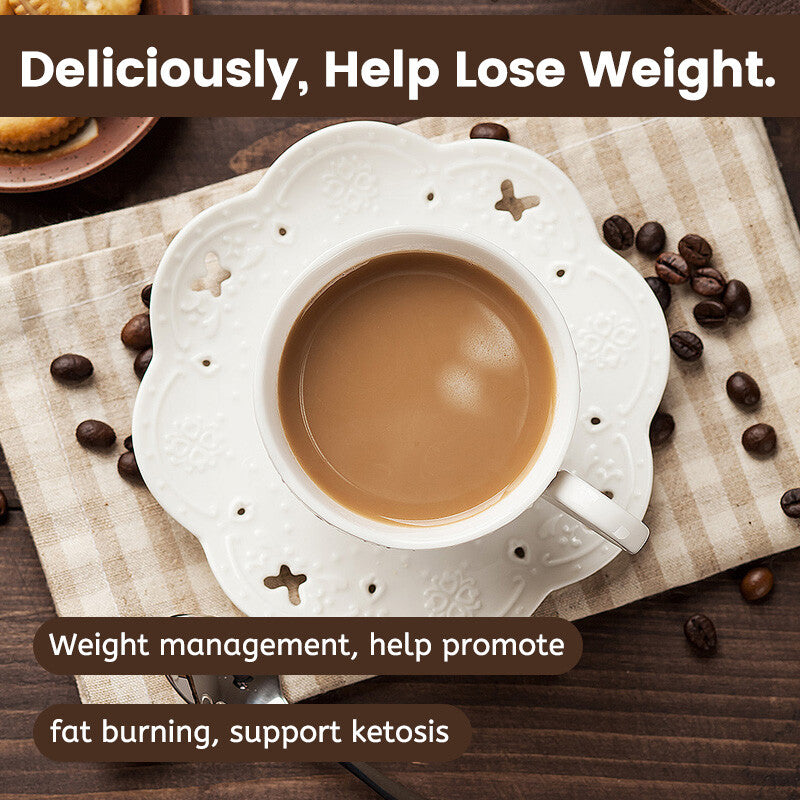 Keto Kaffee für Gewichtsverlust – Schlanker Diät Kaffee, Instant-Pulver