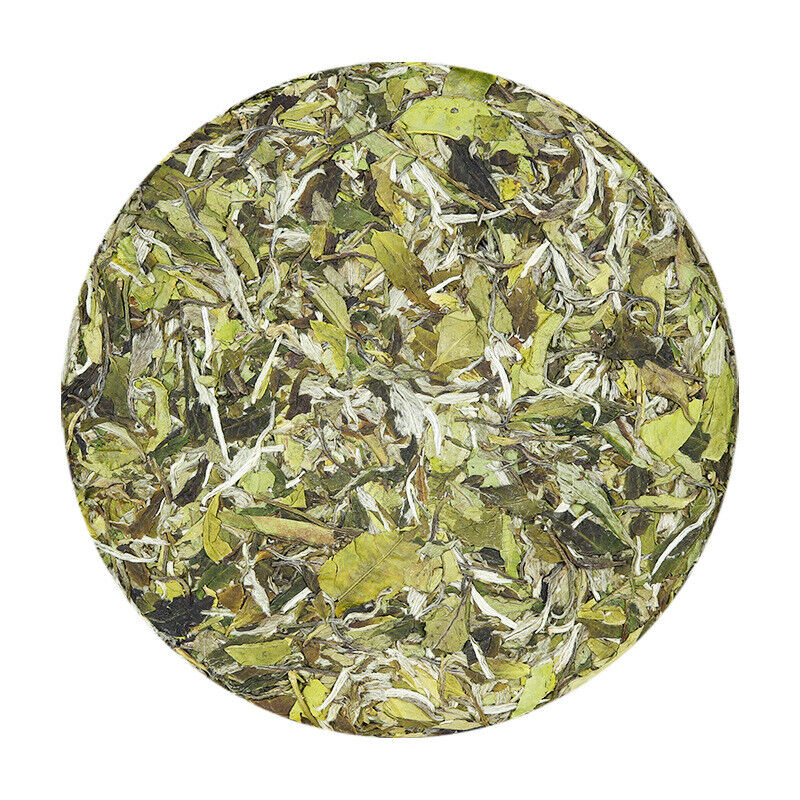 2025 Fuding New White Tea Flower Aroma Bai Mu Dan Cake High Mountain Spring Buds