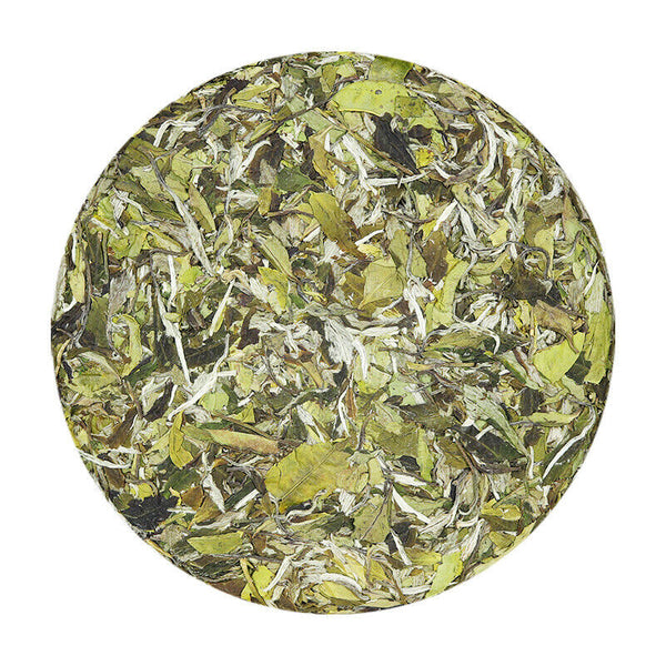 2025 Fuding New White Tea Flower Aroma Bai Mu Dan Cake High Mountain Spring Buds