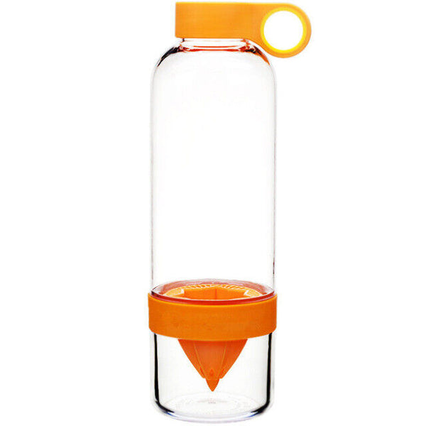 Sports Outdoor Bottles Juice Drinkware Lemon Fruit Plastic Bottle Drinking Water