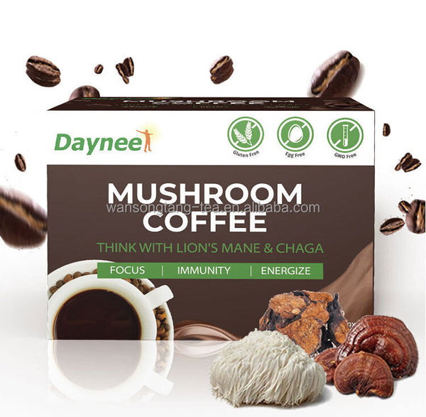 Coffee Tea Espresso Supplies Healthcare Supplement Mushroom Coffee Blend